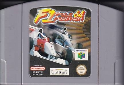 F1 Pole Position 64 - Nintendo 64 spil (A Grade) (Genbrug)